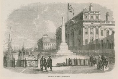 Le Mémorial Bellot à Greenwich, Londres - English School