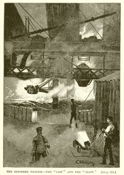 Le procédé Bessemer - La coulée et le soufflage - English School