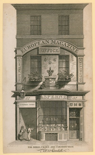 La Bible, la Couronne et la Constitution, Cornhill, Londres - English School