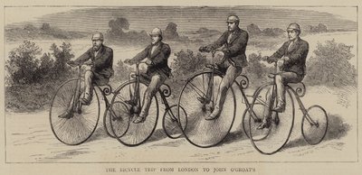 Le voyage à vélo de Londres à John o