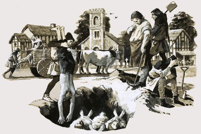 La peste noire - English School