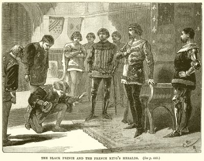 Le Prince Noir et les Hérauts du Roi de France - English School