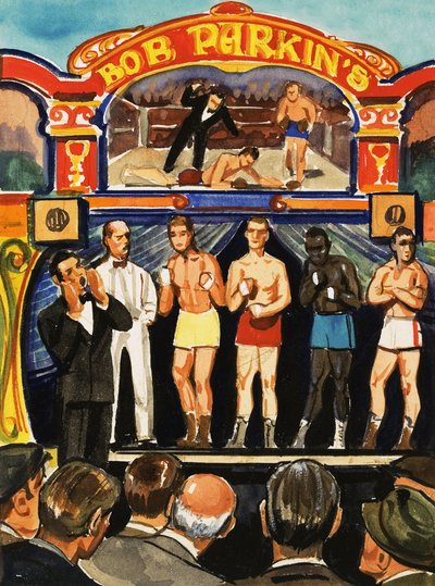 Le stand de boxe - English School
