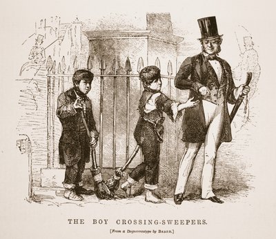 Les jeunes balayeurs de rue, d