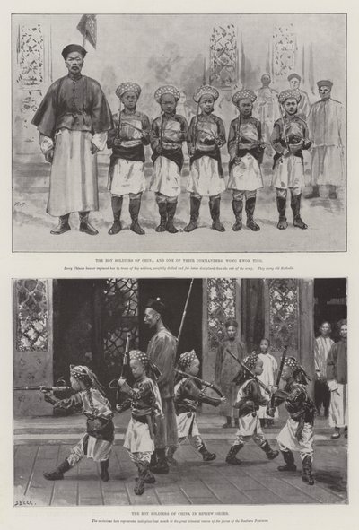 Les jeunes soldats de Chine - English School