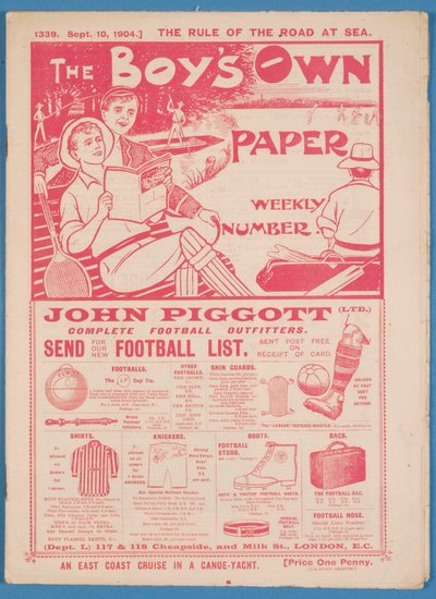 The Boys Own Paper, 1904 - English School