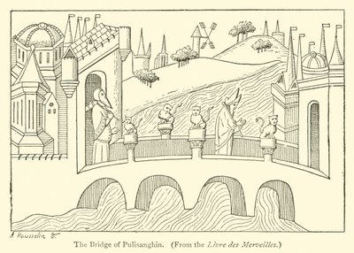 Le pont de Pulisanghin (gravure) - English School