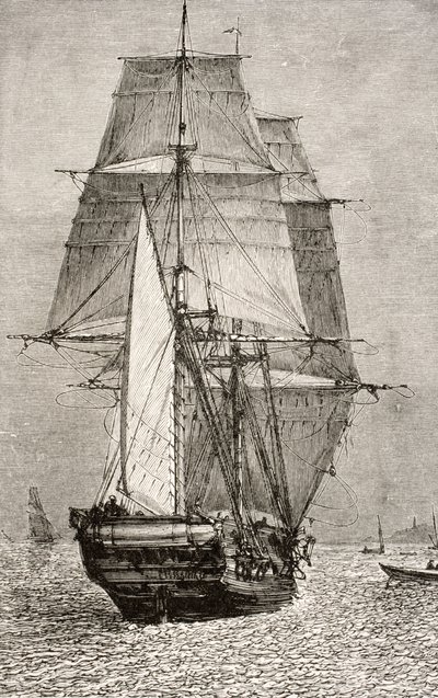 La Brigantine HMS Beagle, de 