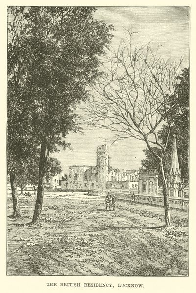 La Résidence britannique, Lucknow - English School