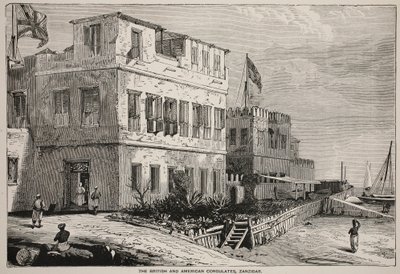 Les consulats britannique et américain, Zanzibar - English School