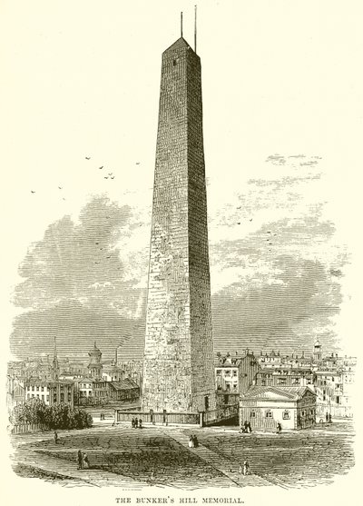 Le mémorial de Bunker Hill - English School