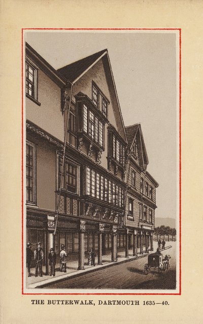 The Butterwalk, Dartmouth - English School