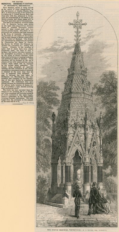 Fontaine commémorative Buxton, St Margarets Westminster - English School