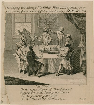 Le Club de la Tête de Veau, tenu le 30 janvier 1734 à l
