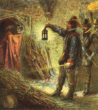 La capture de Guy Fawkes - English School