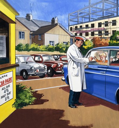 Le gardien de parking - English School