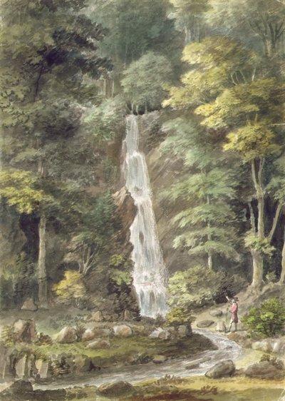La cascade à Hestercombe Gardens - English School