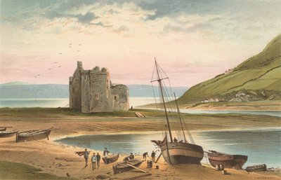 Le château, Loch Ranza - English School