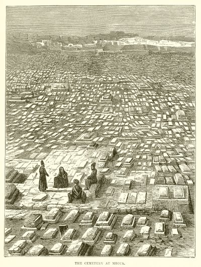 Le cimetière à La Mecque - English School