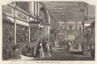 La cour de céramique, Crystal Palace - English School