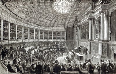 La Chambre des Députés, Paris, de 