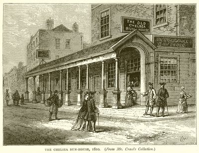 La maison des Chelsea Bun, 1810 - English School