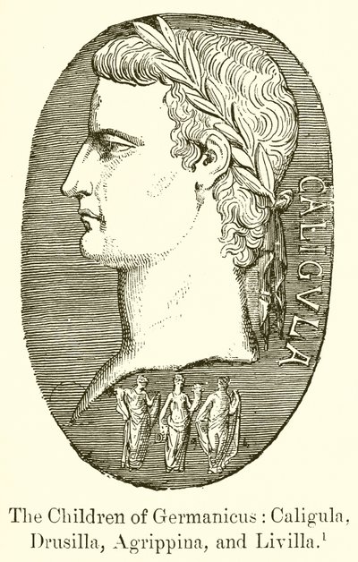 Les enfants de Germanicus : Caligula, Drusilla, Agrippine et Livilla - English School