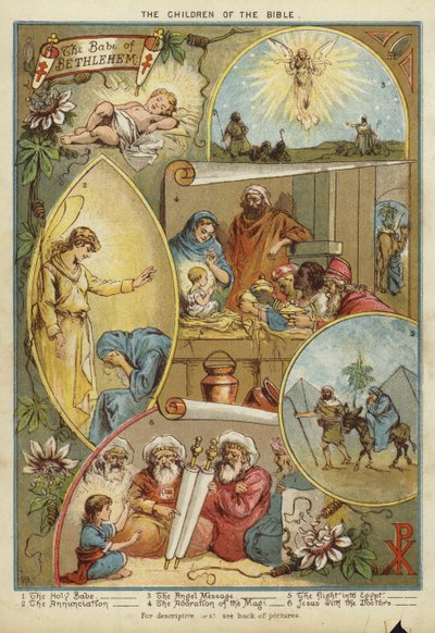 Les enfants de la Bible : La naissance de Jésus-Christ - English School