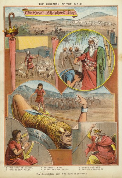 Les enfants de la Bible : Le jeune berger royal - English School