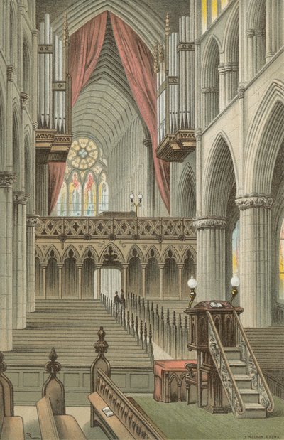 Le Chœur, Cathédrale de Glasgow - English School