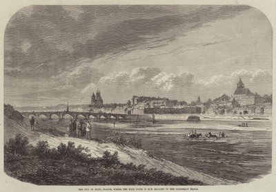 La ville de Blois, France, où la Haute Cour est actuellement engagée dans les procès de conspiration - English School