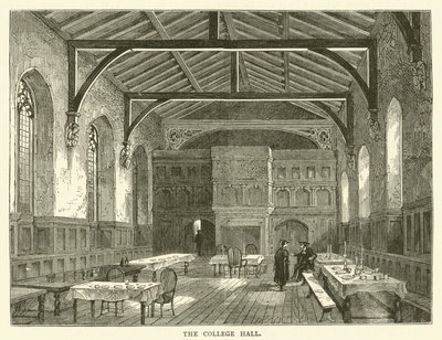 La salle du collège - English School