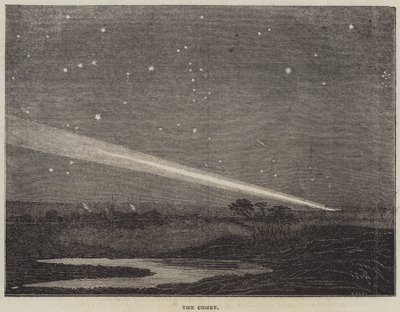 La Comète (gravure) - English School