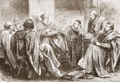Le conclave élisant l