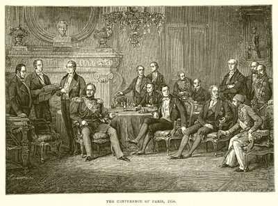 La Conférence de Paris, 1856 - English School