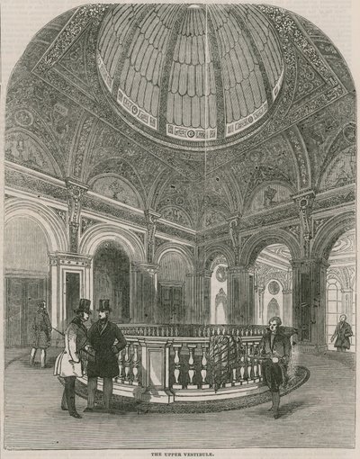 La Conservative Clubhouse : Le vestibule supérieur - English School