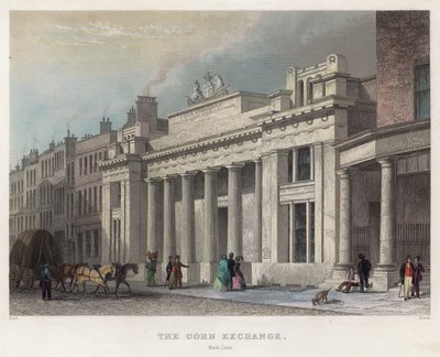 La Bourse aux grains, Mark Lane, Londres - English School