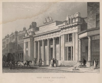 La Bourse aux grains, Mark Lane, Londres - English School