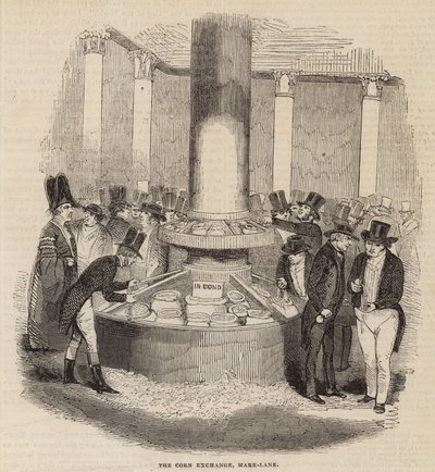 La Bourse aux grains, Mark Lane, Londres - English School