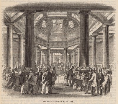 La Bourse aux grains, Mark Lane, Londres - English School