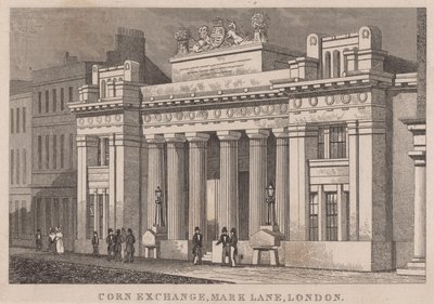 La Bourse aux grains, Mark Lane, Londres - English School