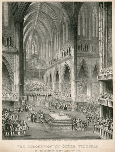 Le couronnement de la reine Victoria à l