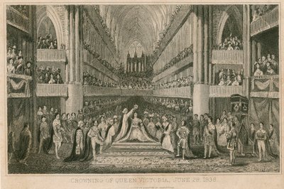 Le couronnement de la reine Victoria à l