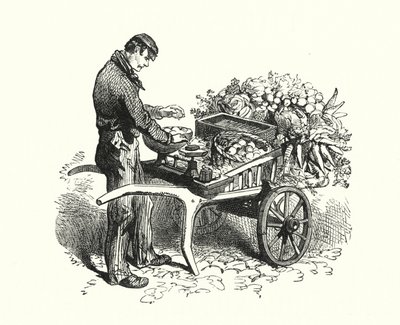Le costermonger - English School