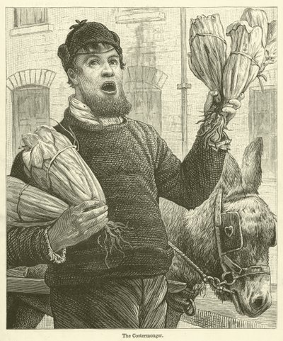Le marchand de vin (gravure) - English School