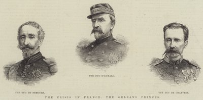 La crise en France, les princes d