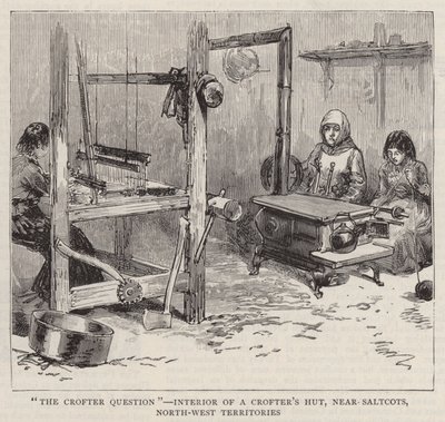 "La question des crofters", intérieur d