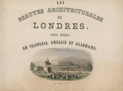 Le Palais de Cristal, West End - English School