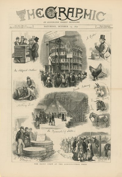 Le Salon de la Laiterie au Agricultural Hall - English School