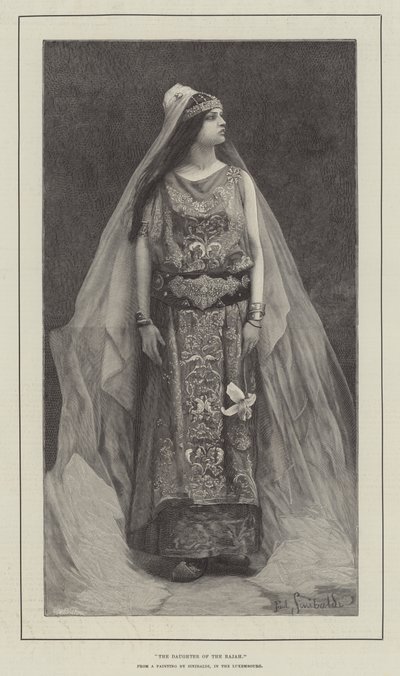 La fille du Rajah - English School